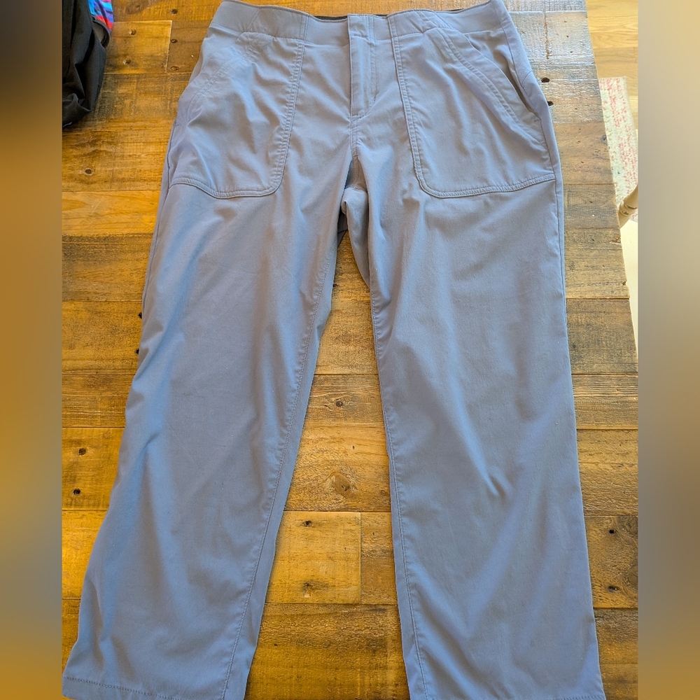 2 Pairs Of Women's Horizon High-Rise Straight Leg Cropped Pants By Eddie bauer